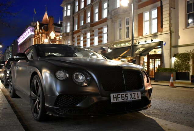 Bentley Continental GTC V8 S 2016 Black Edition