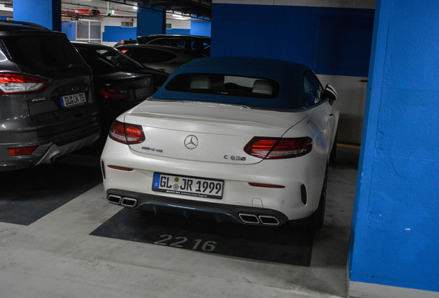 Mercedes-AMG C 63 S Convertible A205 Ocean Blue Edition