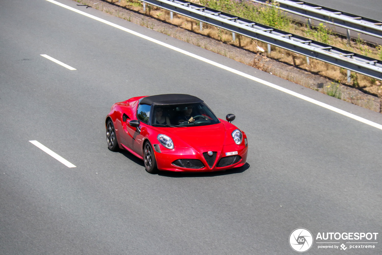 Alfa Romeo 4C Spider