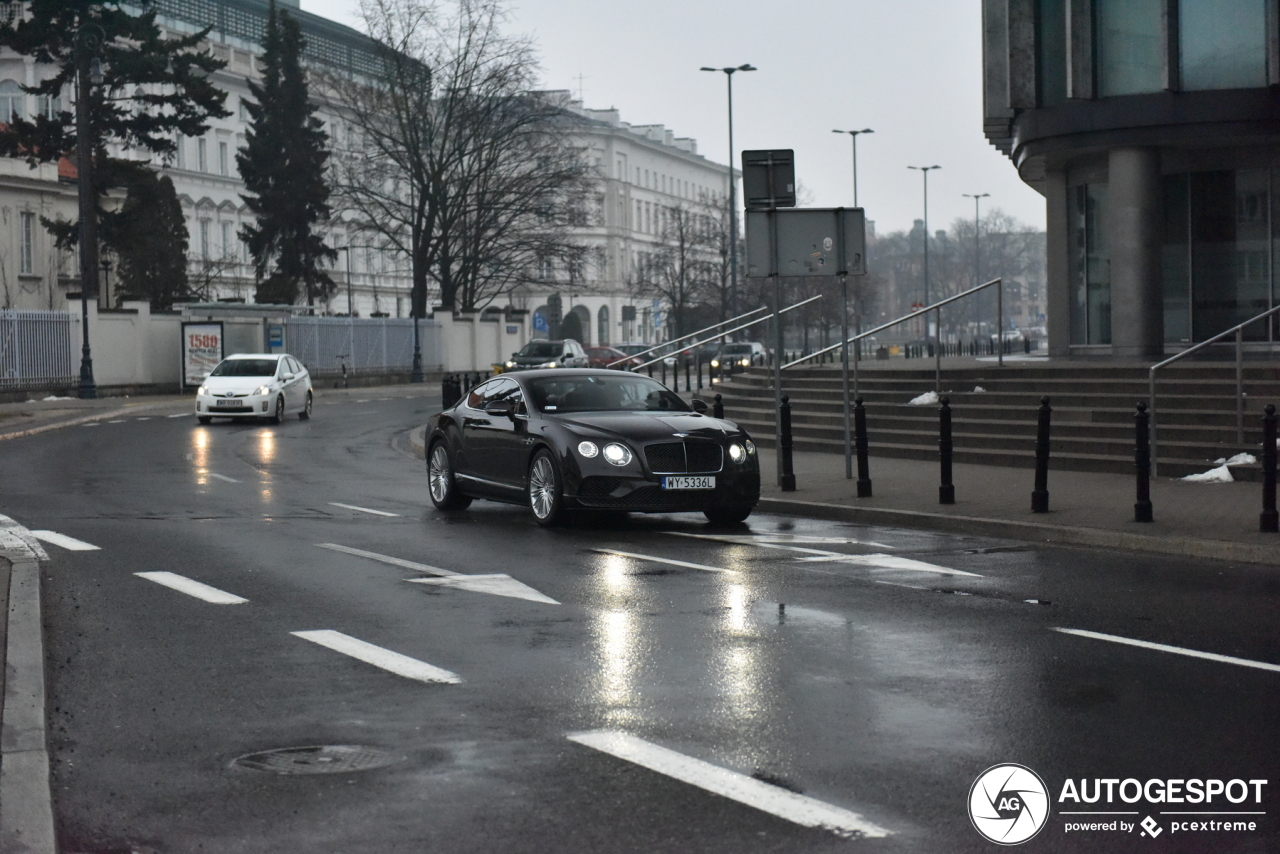 Bentley Continental GT Speed 2016