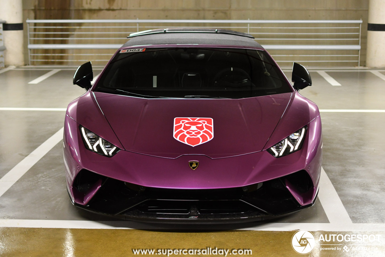 Lamborghini Huracán LP640-4 Performante Spyder