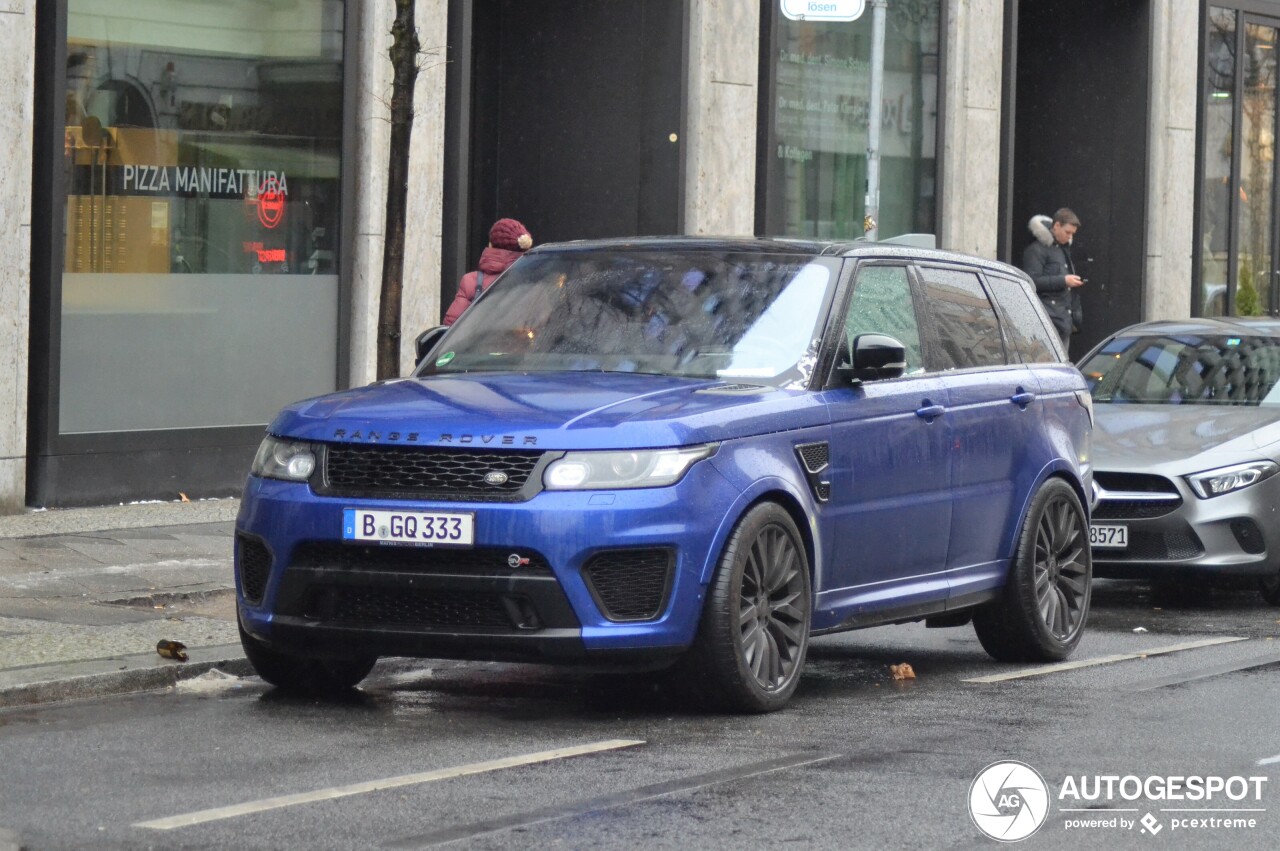 Land Rover Range Rover Sport SVR