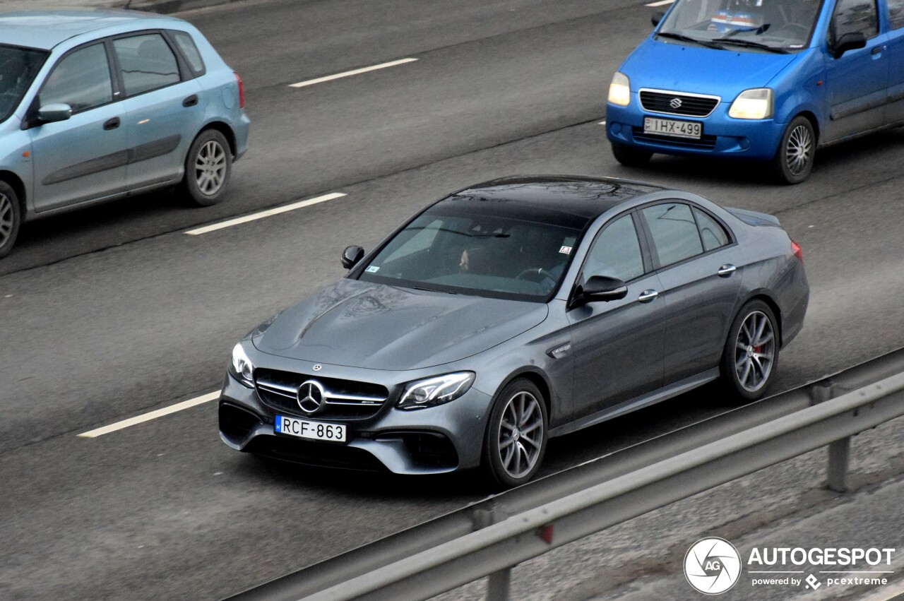 Mercedes-AMG E 63 S W213