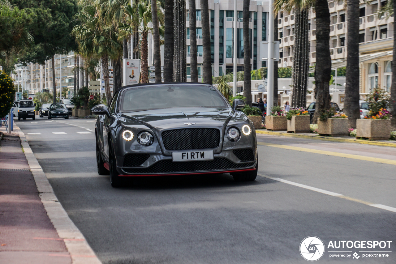 Bentley Continental GTC Speed Black Edition 2016