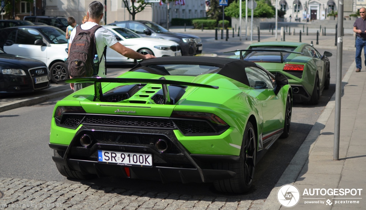 Lamborghini Huracán LP640-4 Performante Spyder