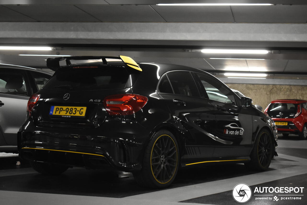 Mercedes-AMG A 45 W176 Yellow Night Edition