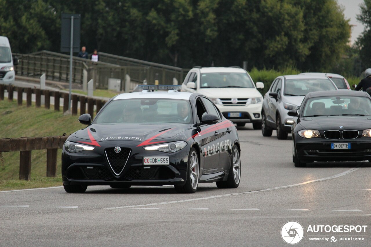 Alfa Romeo Giulia Quadrifoglio Carabinieri