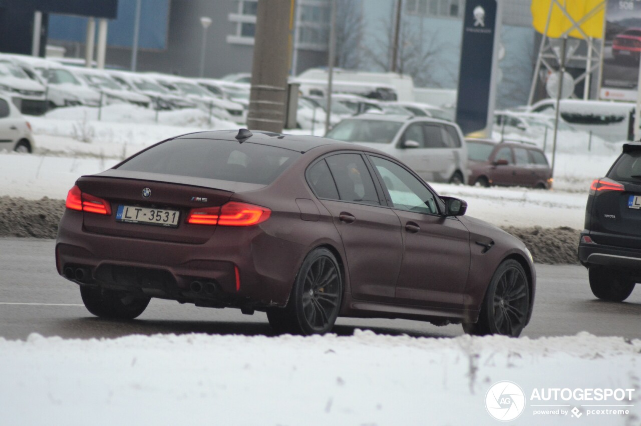 BMW M5 F90 First Edition 2018