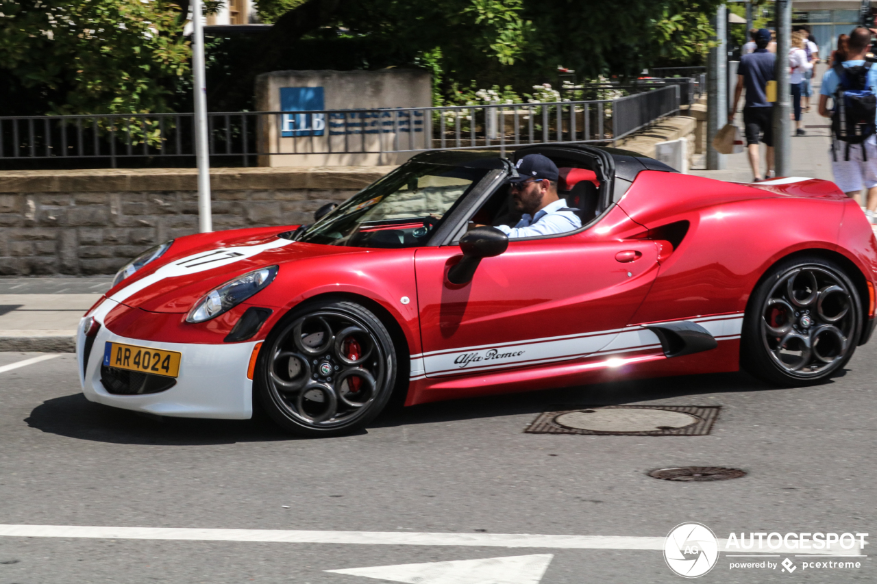 Alfa Romeo 4C Spider Edizione Corsa