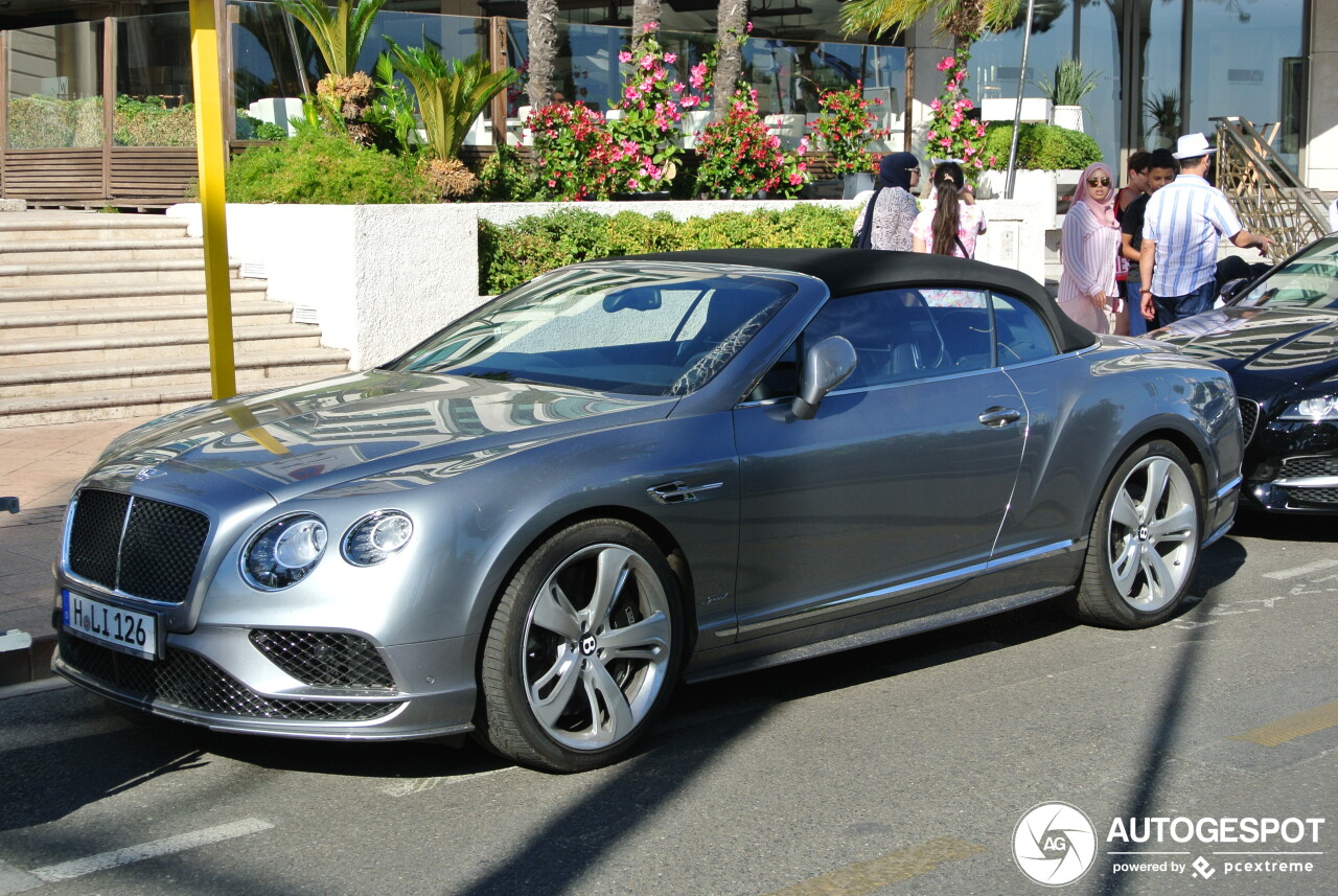 Bentley Continental GTC Speed 2016