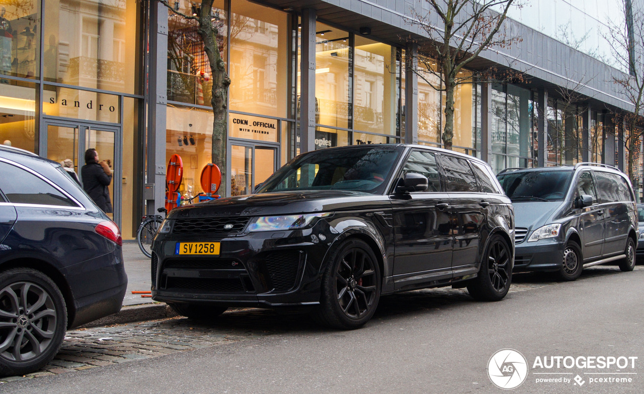 Land Rover Range Rover Sport SVR 2018