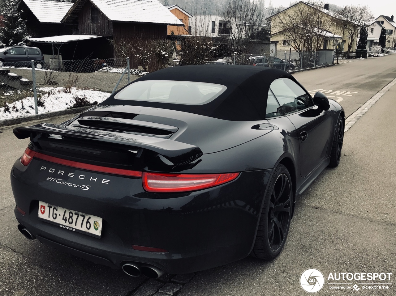 Porsche TechArt 991 Carrera 4S Cabriolet MkI