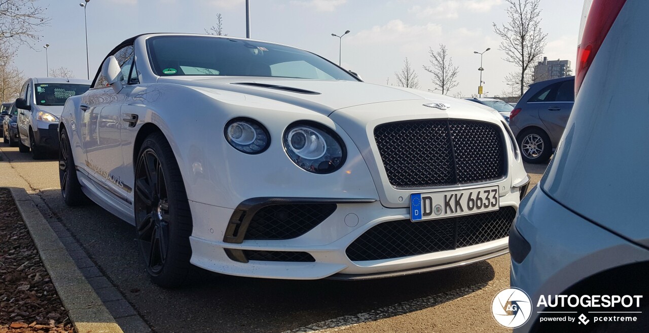 Bentley Continental Supersports Convertible 2018