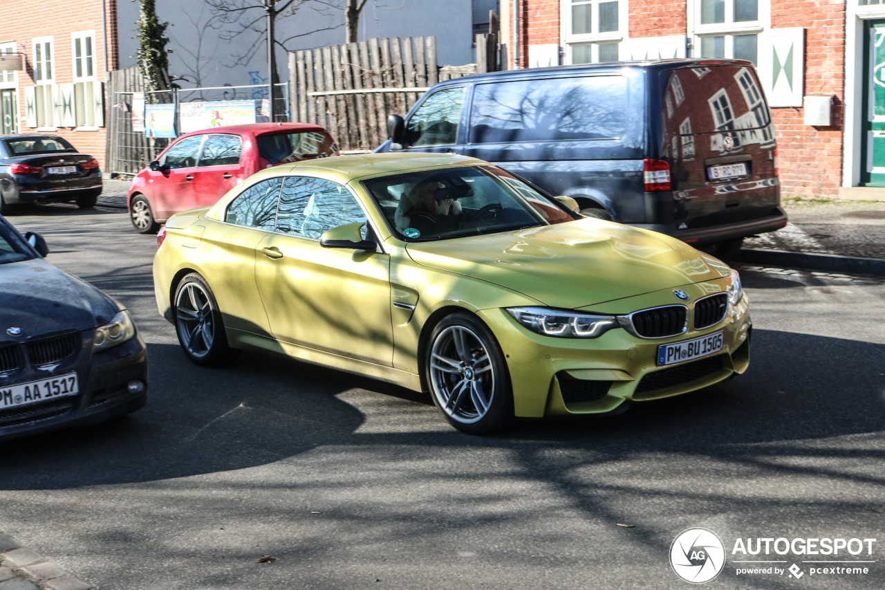 BMW M4 F83 Convertible