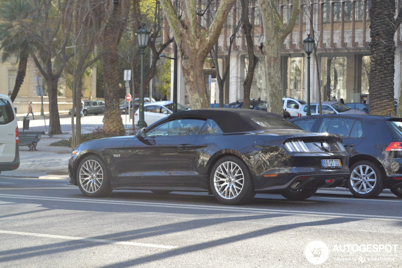 Ford Mustang GT Convertible 2015