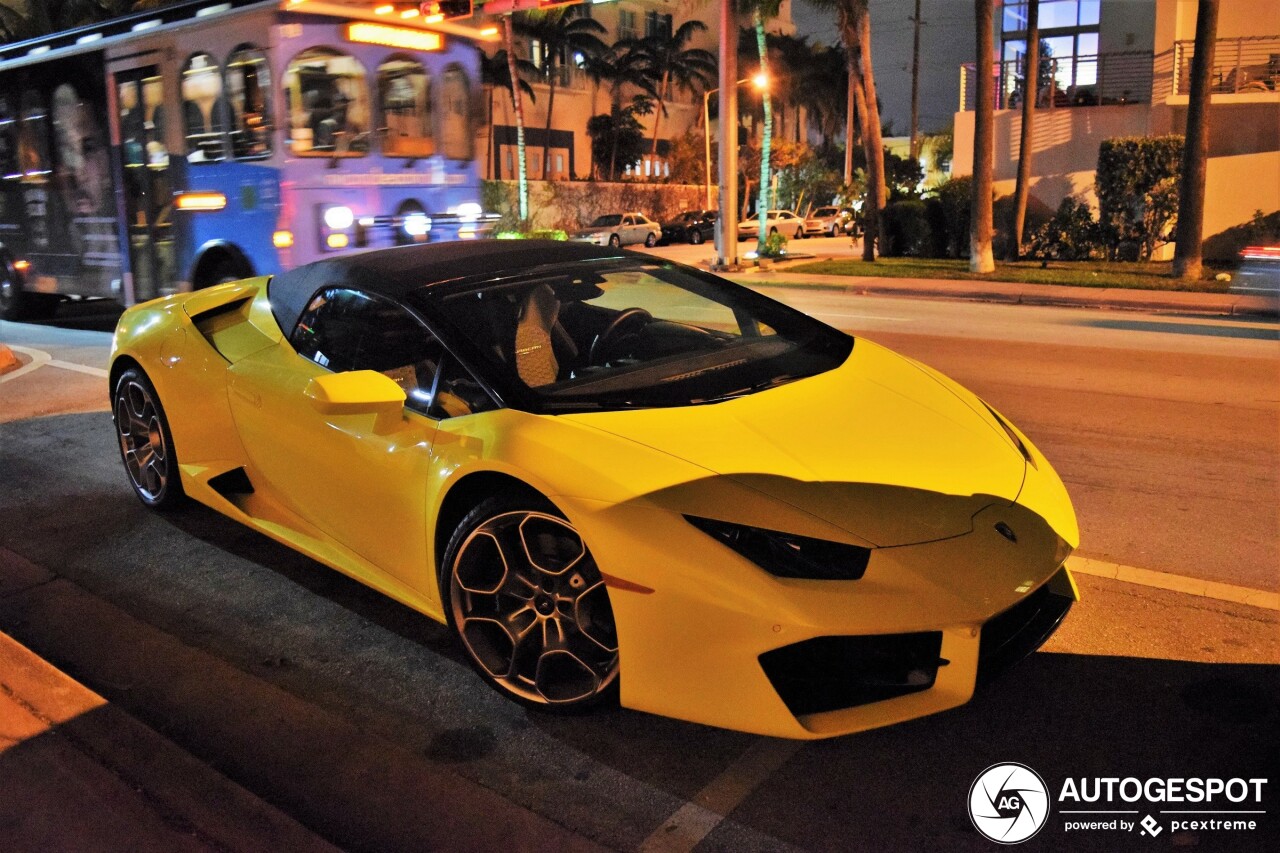 Lamborghini Huracán LP580-2 Spyder