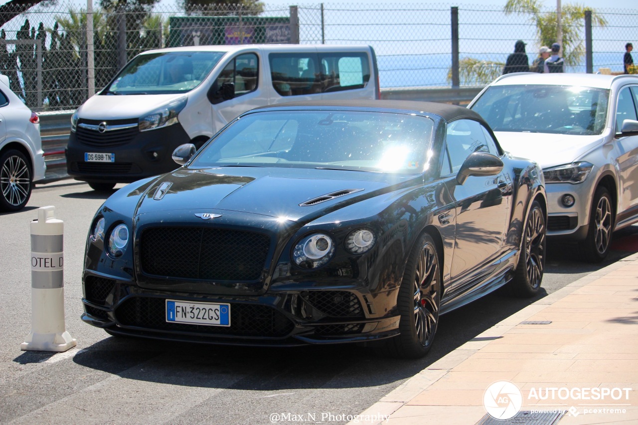 Bentley Continental Supersports Convertible 2018