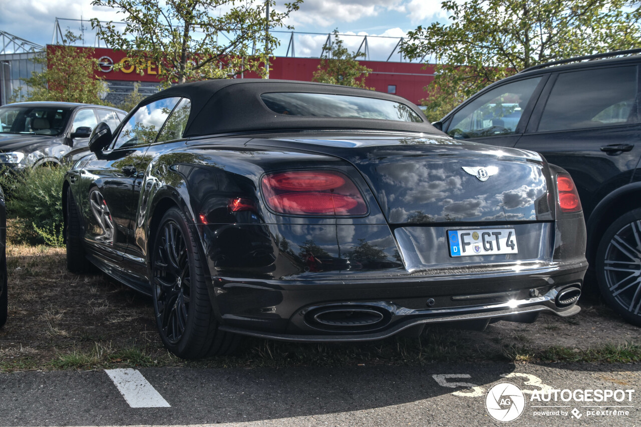 Bentley Continental Supersports Convertible 2018