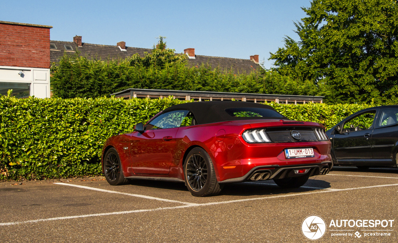 Ford Mustang GT Convertible 2018