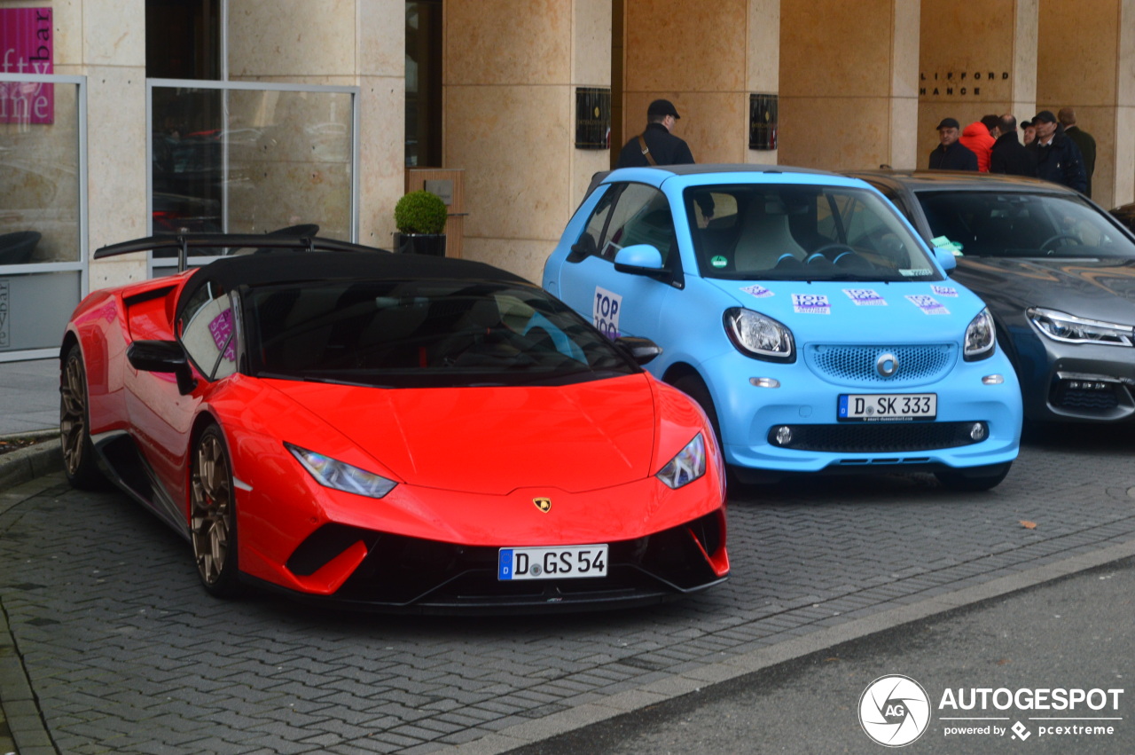 Lamborghini Huracán LP640-4 Performante Spyder