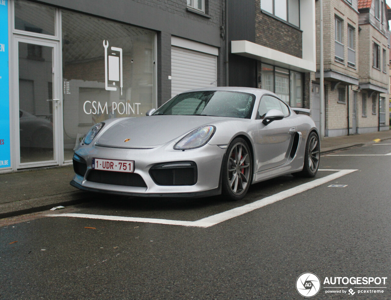 Porsche 981 Cayman GT4