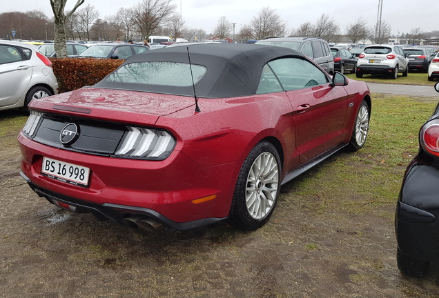 Ford Mustang GT Convertible 2018