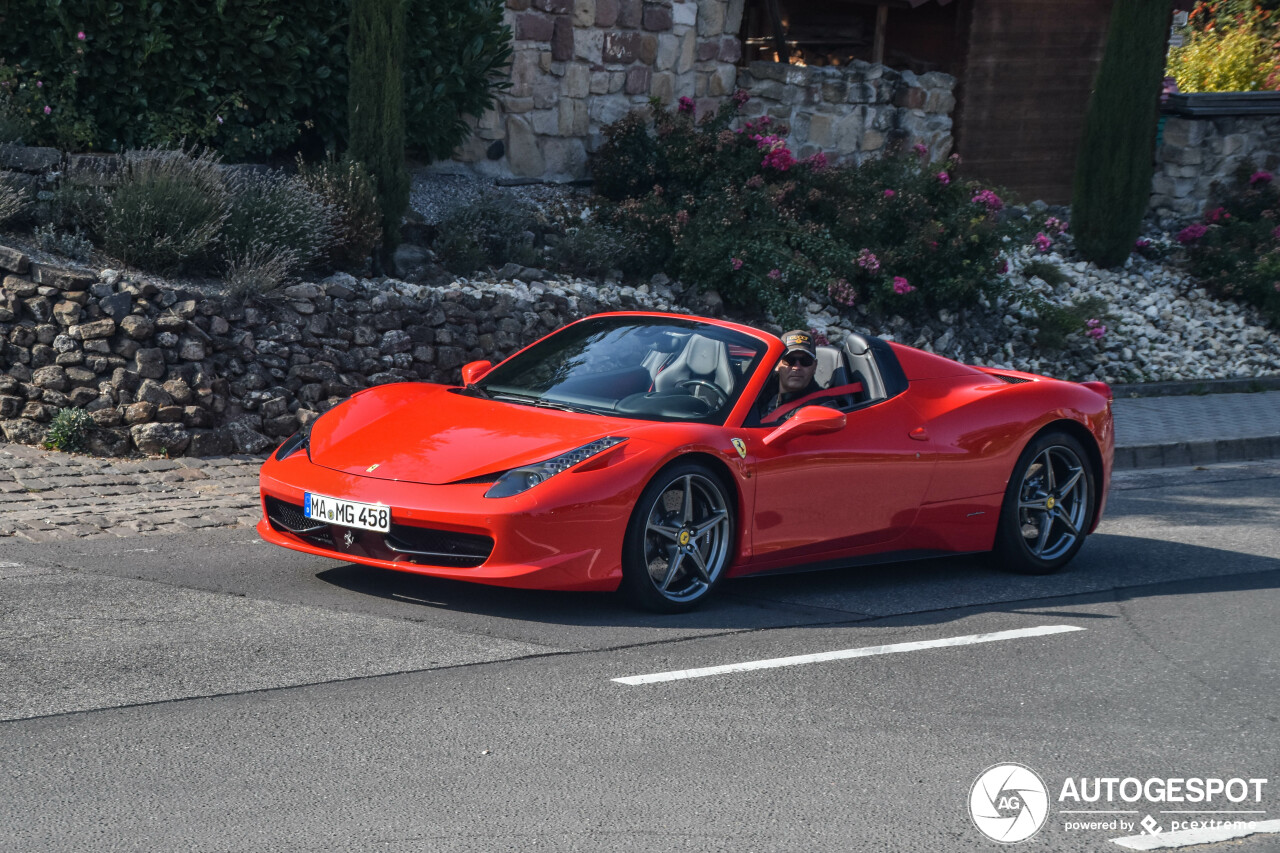 Ferrari 458 Spider