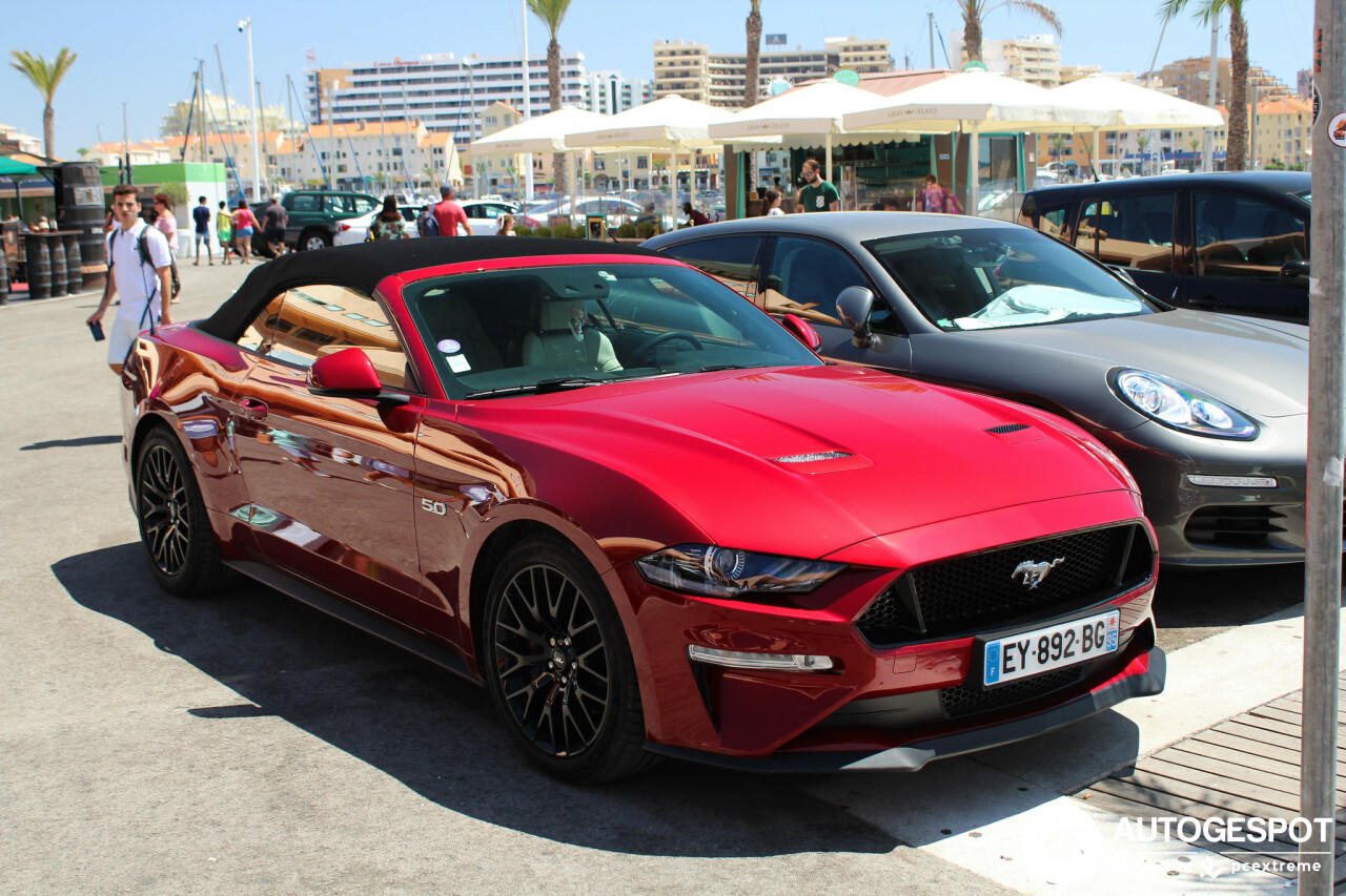 Ford Mustang GT Convertible 2018