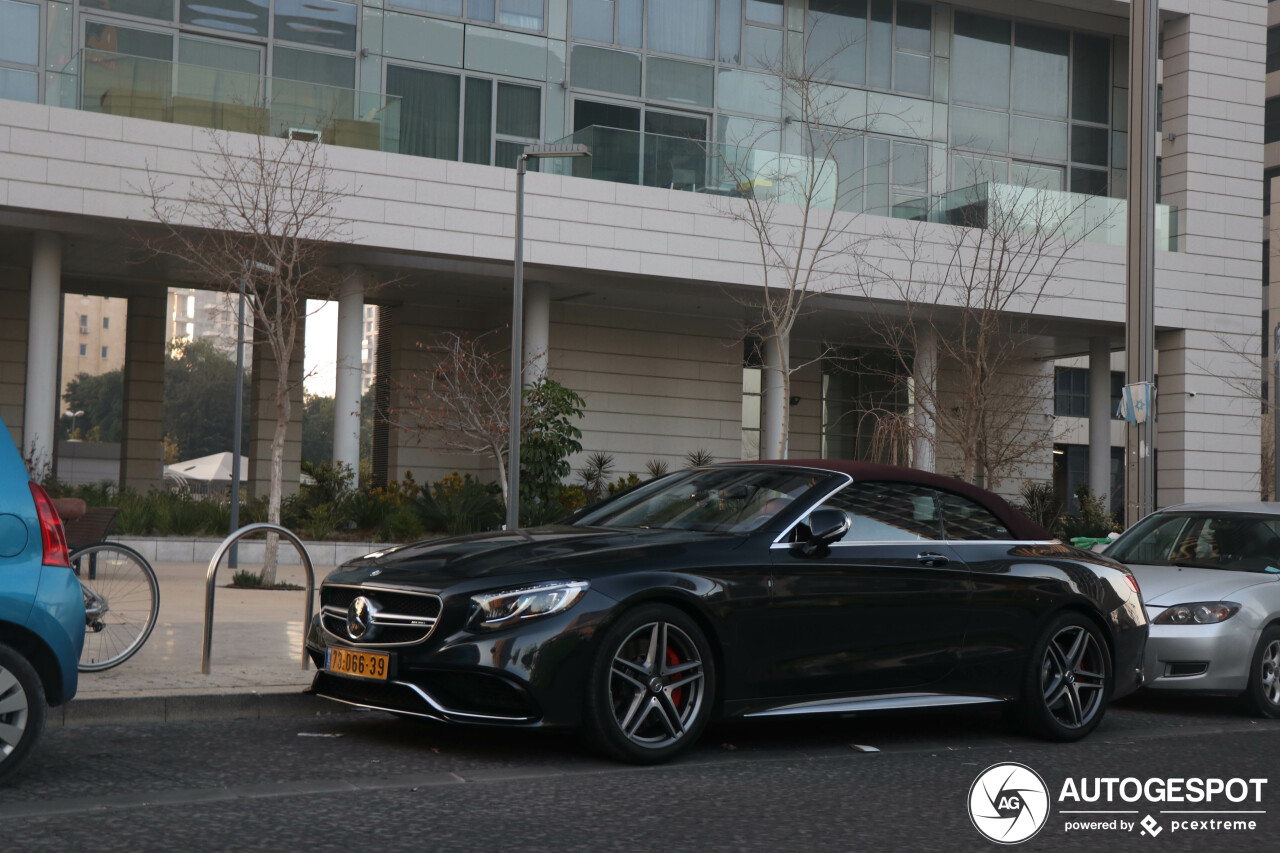 Mercedes-AMG S 63 Convertible A217