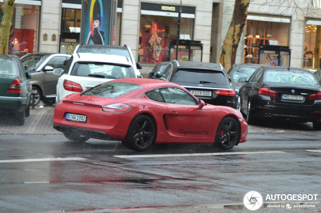 Porsche 981 Cayman GTS