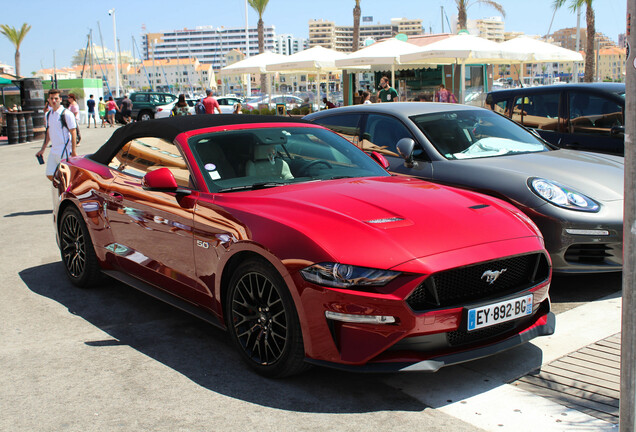 Ford Mustang GT Convertible 2018