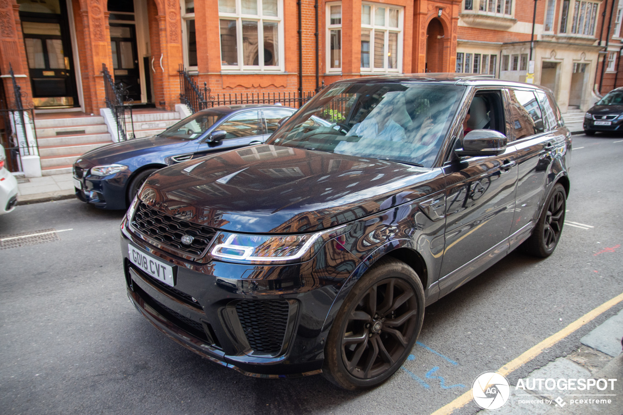 Land Rover Range Rover Sport SVR 2018