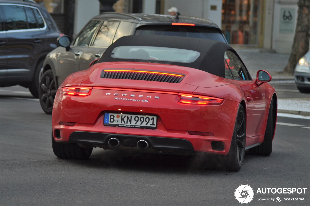 Porsche 991 Carrera 4S Cabriolet MkII