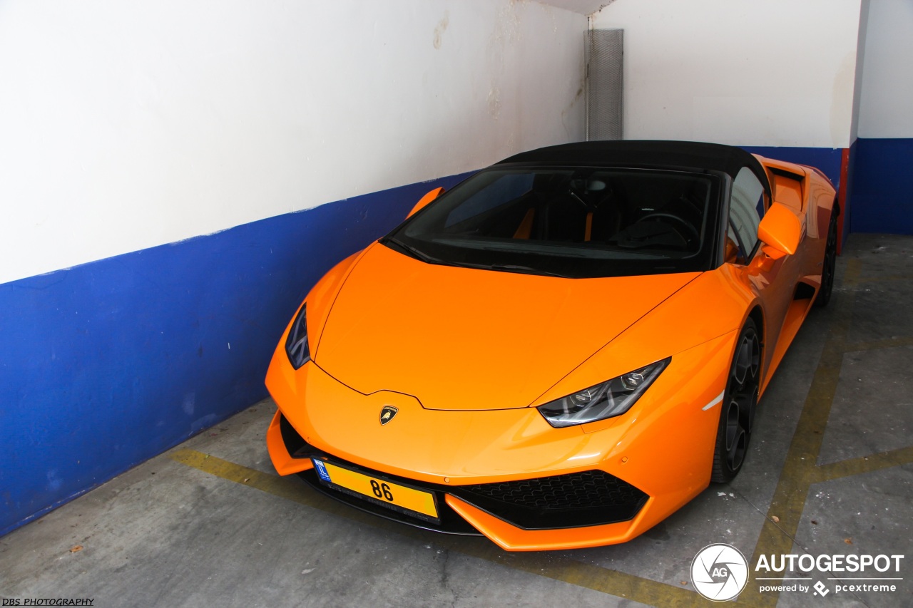 Lamborghini Huracán LP610-4 Spyder