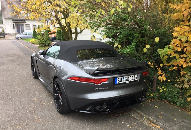 Jaguar F-TYPE SVR Convertible