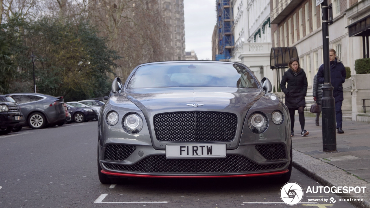 Bentley Continental GTC Speed Black Edition 2016