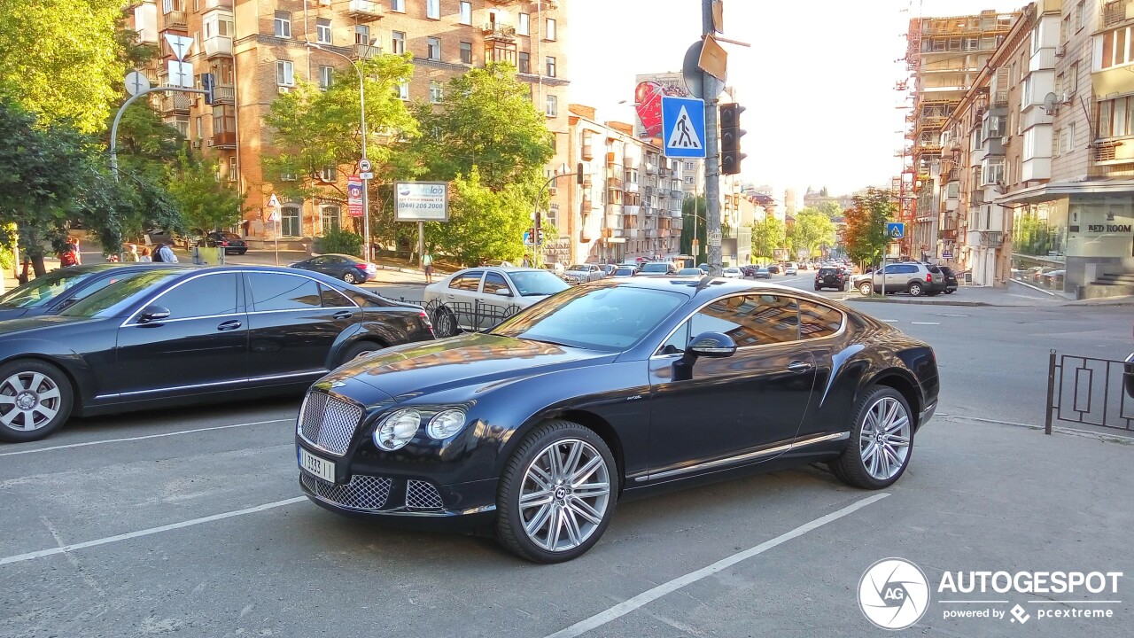 Bentley Continental GT Speed 2012