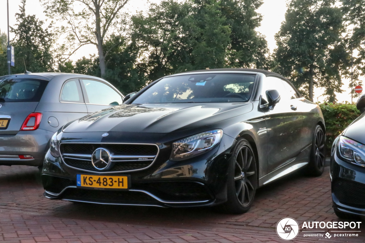 Mercedes-AMG S 63 Convertible A217