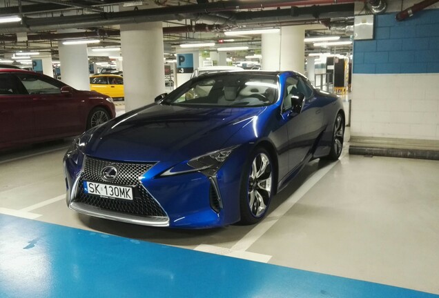 Lexus LC 500h Structural Blue Edition