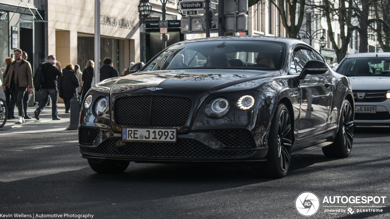 Bentley Continental GT Speed 2016