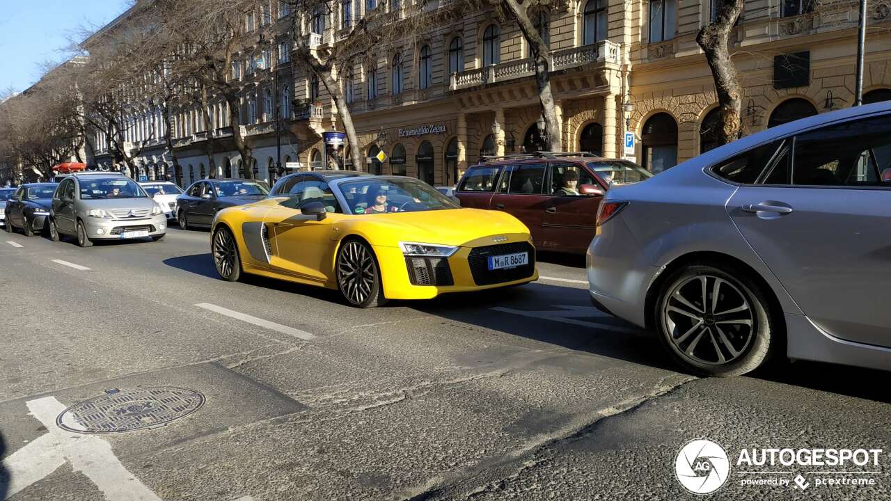 Audi R8 V10 Spyder 2016