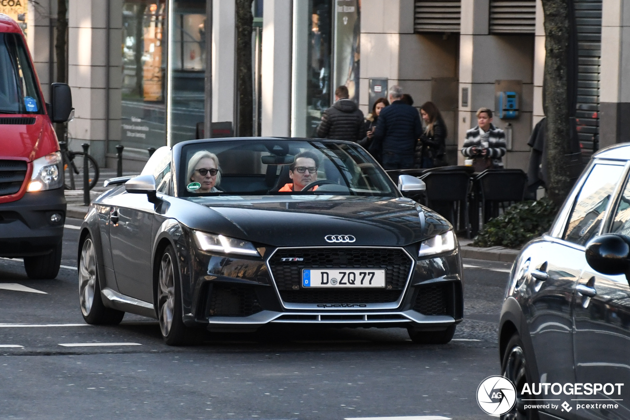 Audi TT-RS Roadster 2017