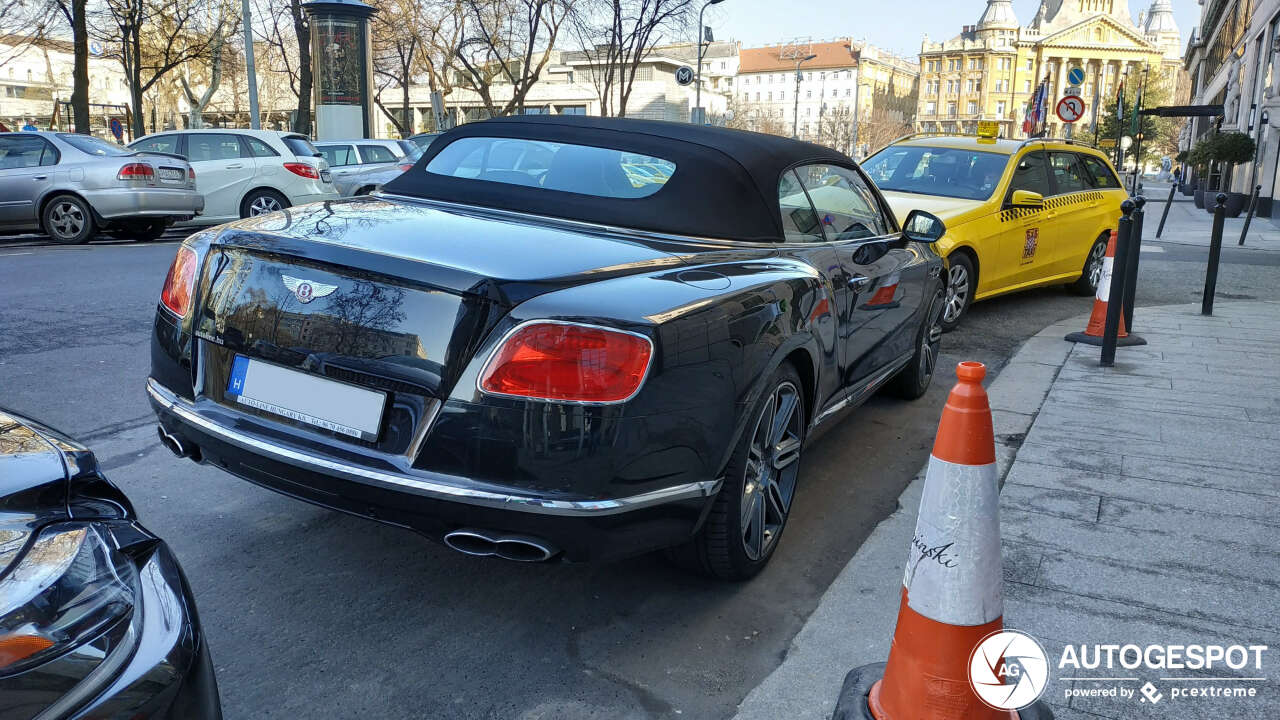 Bentley Continental GTC V8 2016