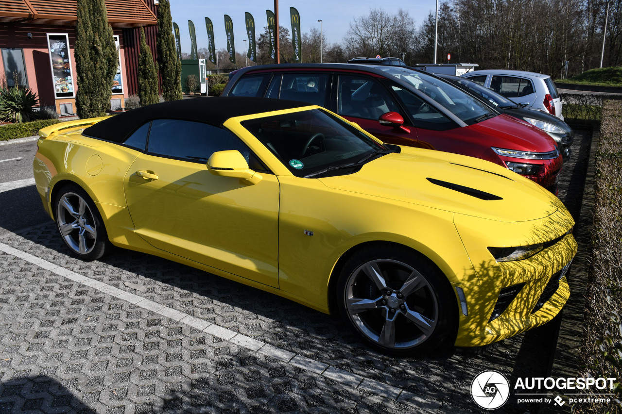 Chevrolet Camaro SS Convertible 2016