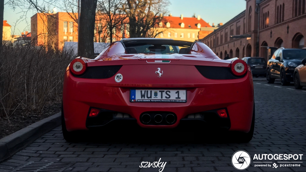 Ferrari 458 Spider