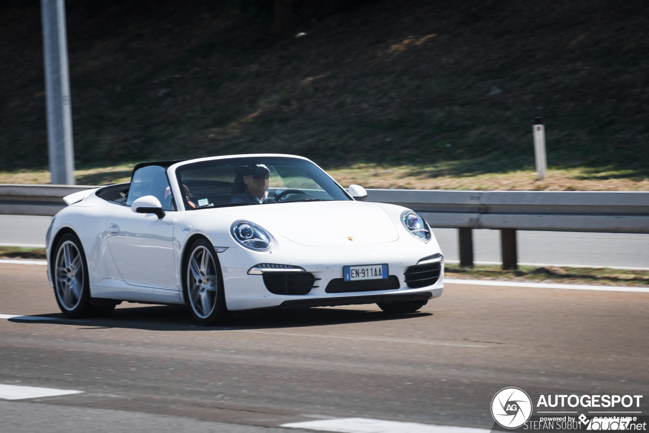 Porsche 991 Carrera S Cabriolet MkI