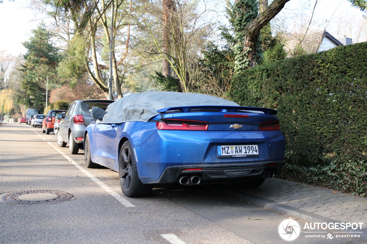 Chevrolet Camaro SS Convertible 2016