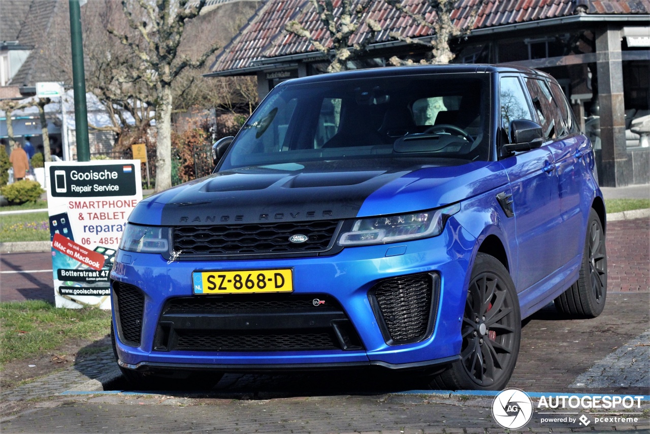 Land Rover Range Rover Sport SVR 2018