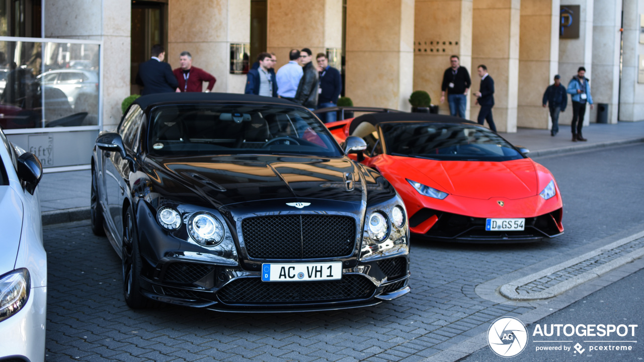 Bentley Continental Supersports Convertible 2018