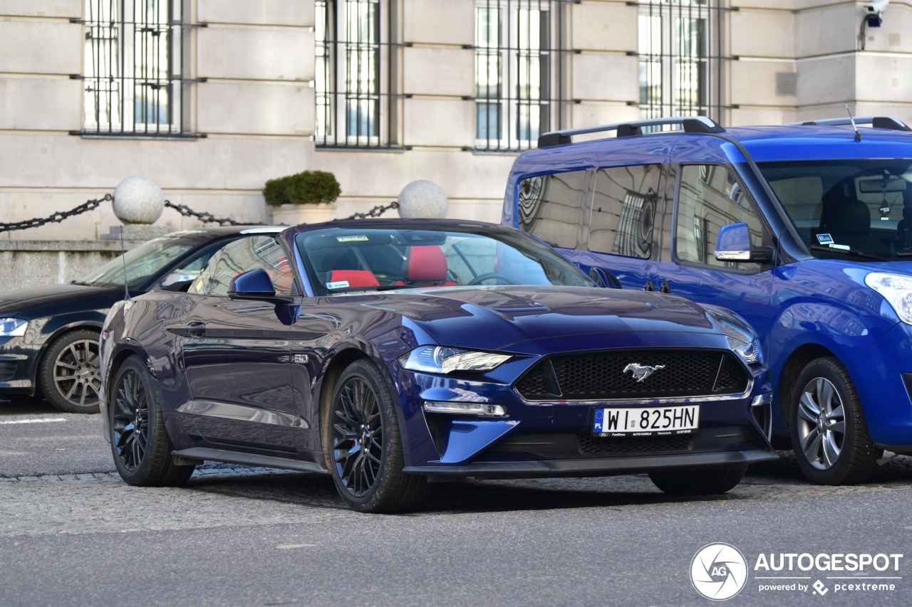 Ford Mustang GT Convertible 2018